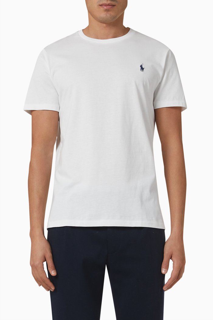 

Logo T-shirt in Cotton, Colourless