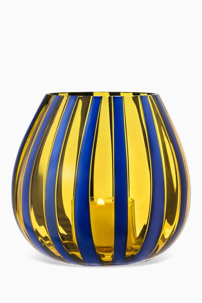 

Scented Lantern with Four Tea Lights, Multicolour