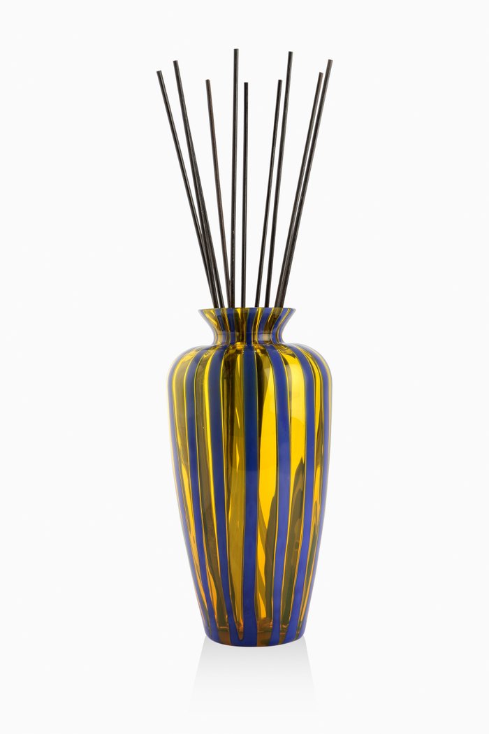 

Yellow & Blue String Perfume Diffuser Vase, Multicolour