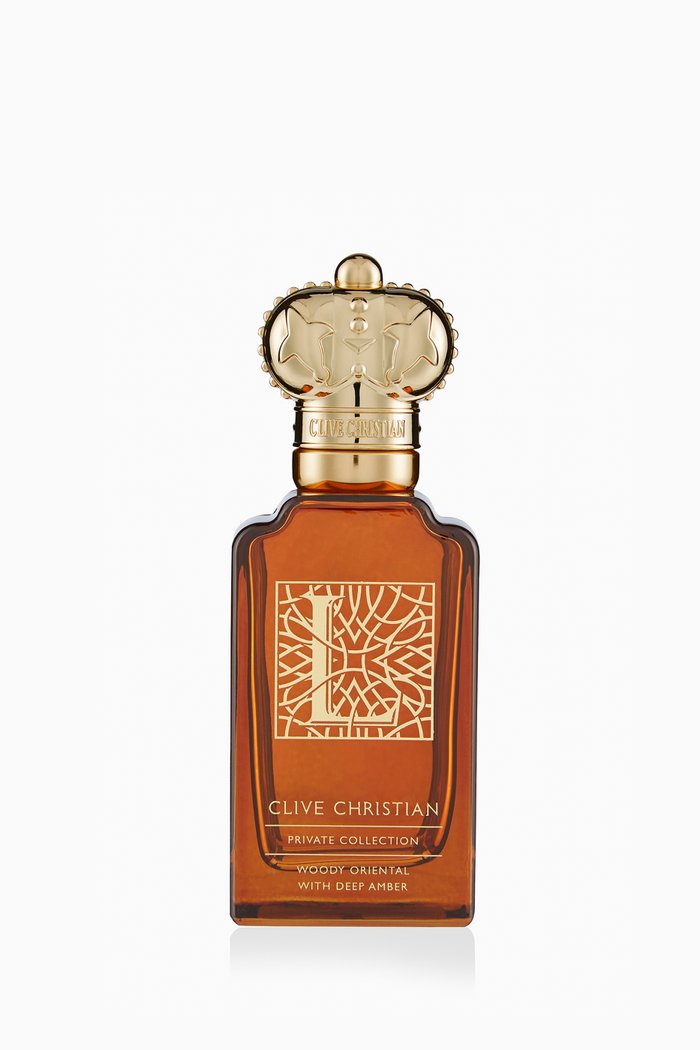 Clive Private L Woody Oriental Perfume Spray, 50ml, Multicolour