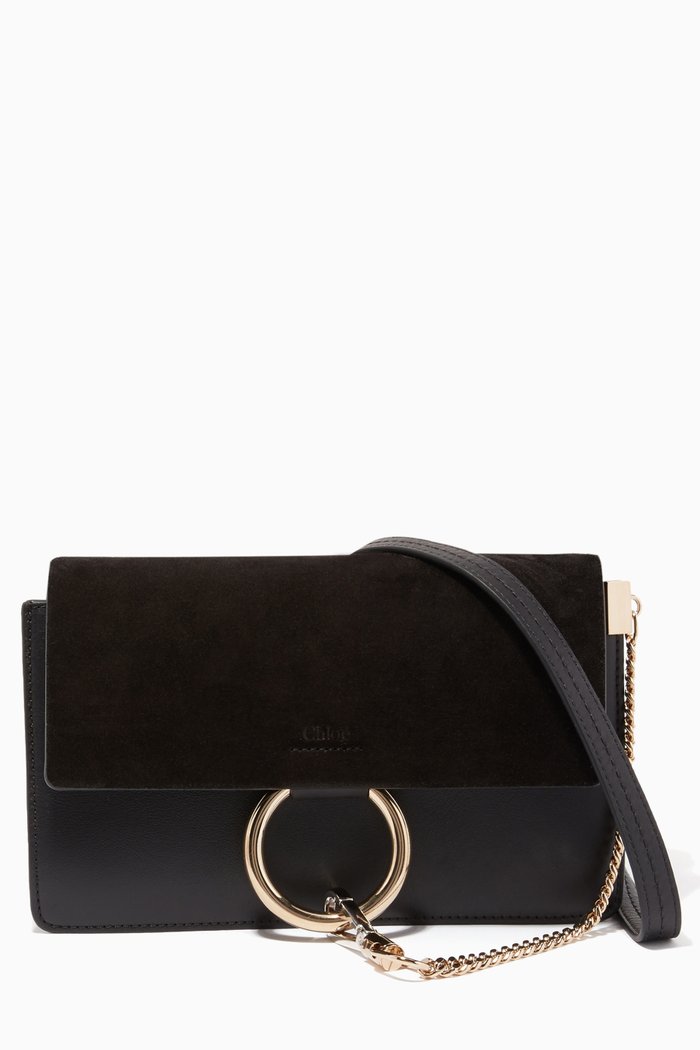 

Black Small Faye Shoulder Bag