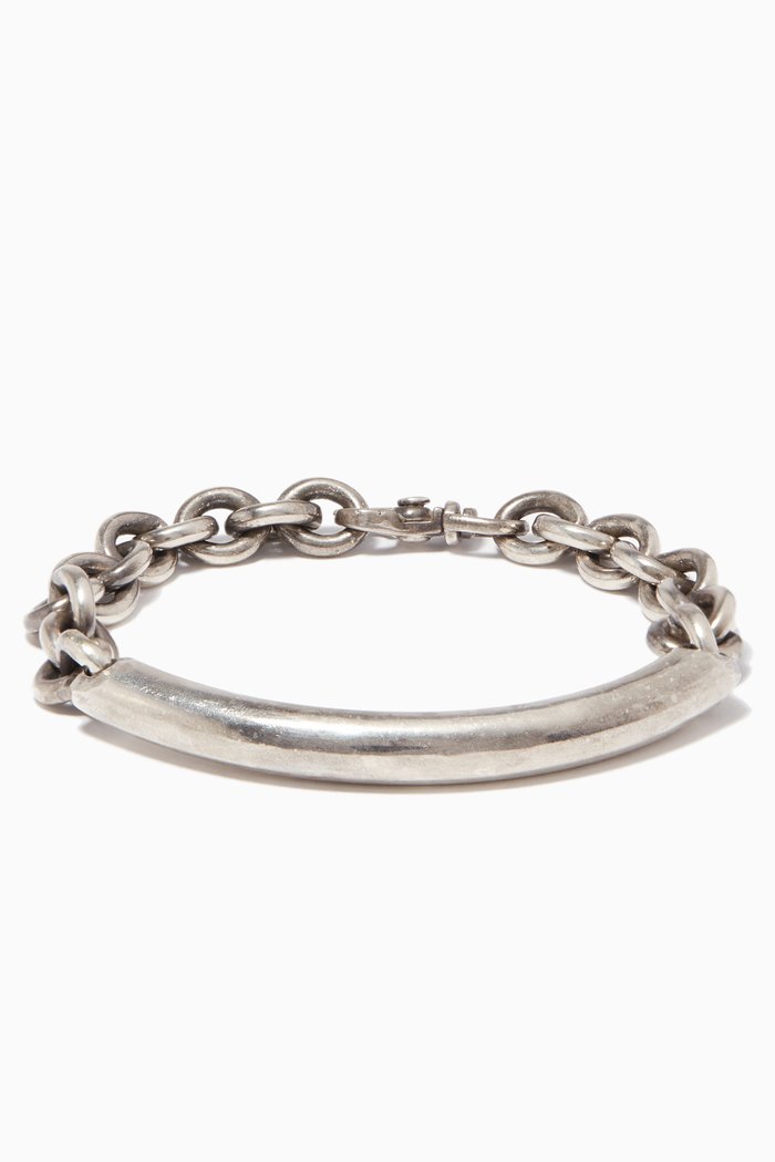 

Silver 7.5mm Round Cable Bracelet