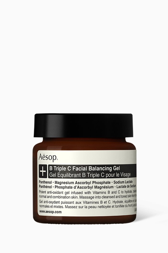 B Triple C Facial Balancing Gel, 60ml, Multicolour