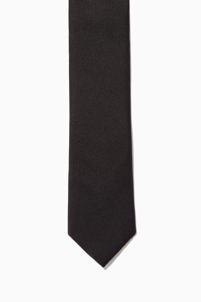 

Silk Blade Tie, Black