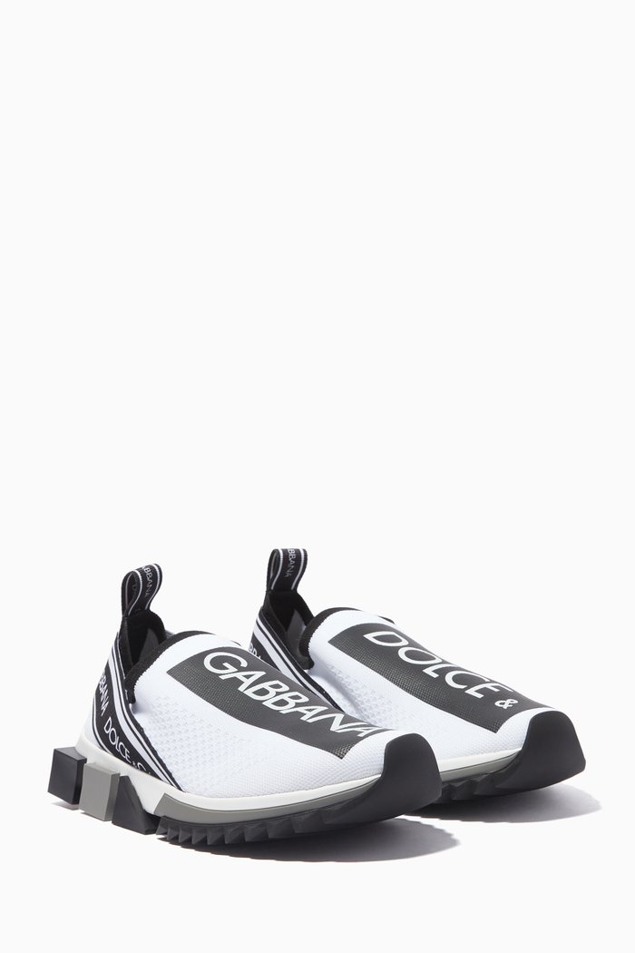 

White Sorrento Logo Sneakers