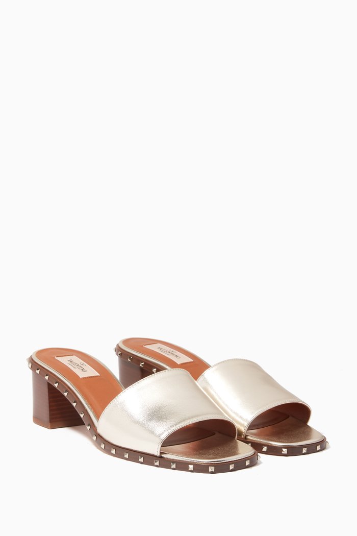 

Gold Soul Rockstud Sandals