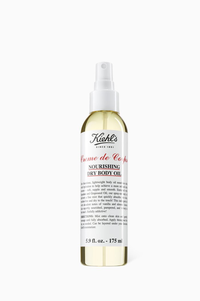 

Creme de Corps Nourishing Dry Body Oil, 175ml, Colourless