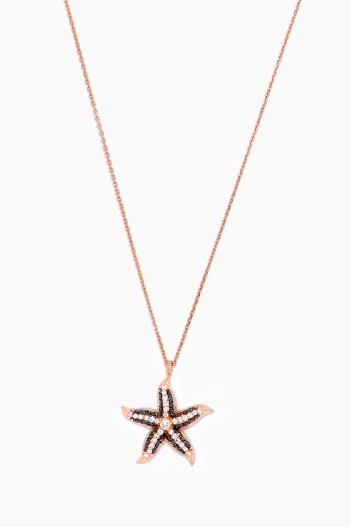 

Rose-Gold & Diamond Starfish