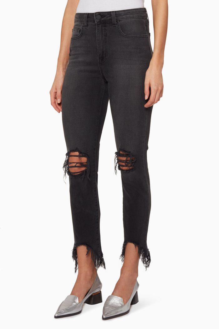 

Black High Line Skinny Jeans