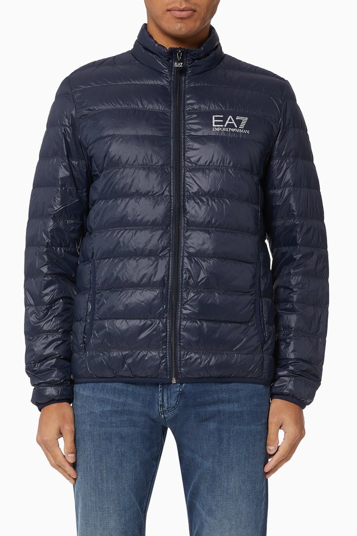 

EA7 Train Core Down Jacket, Blue