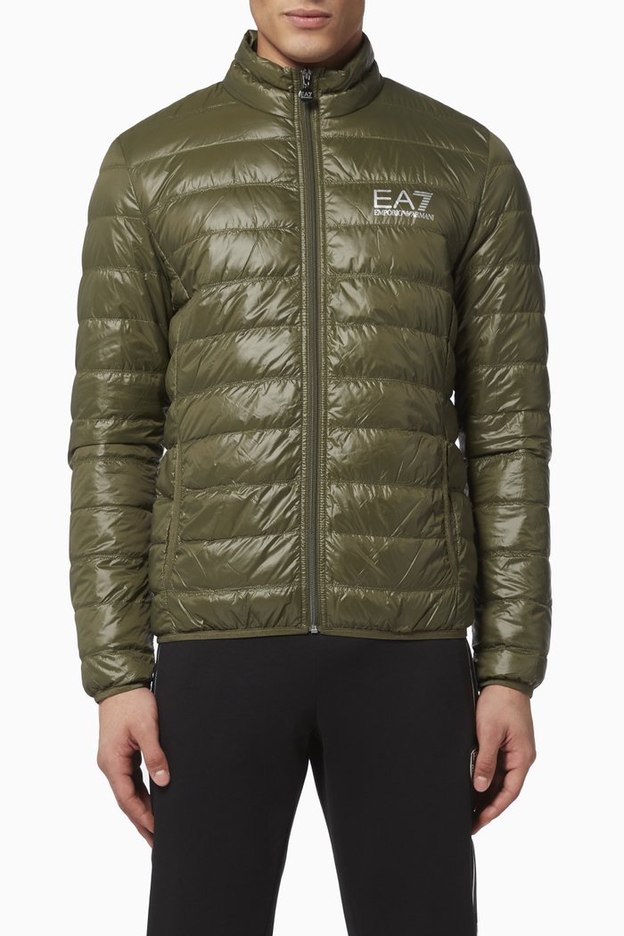 

EA7 Train Core Down Jacket, Green