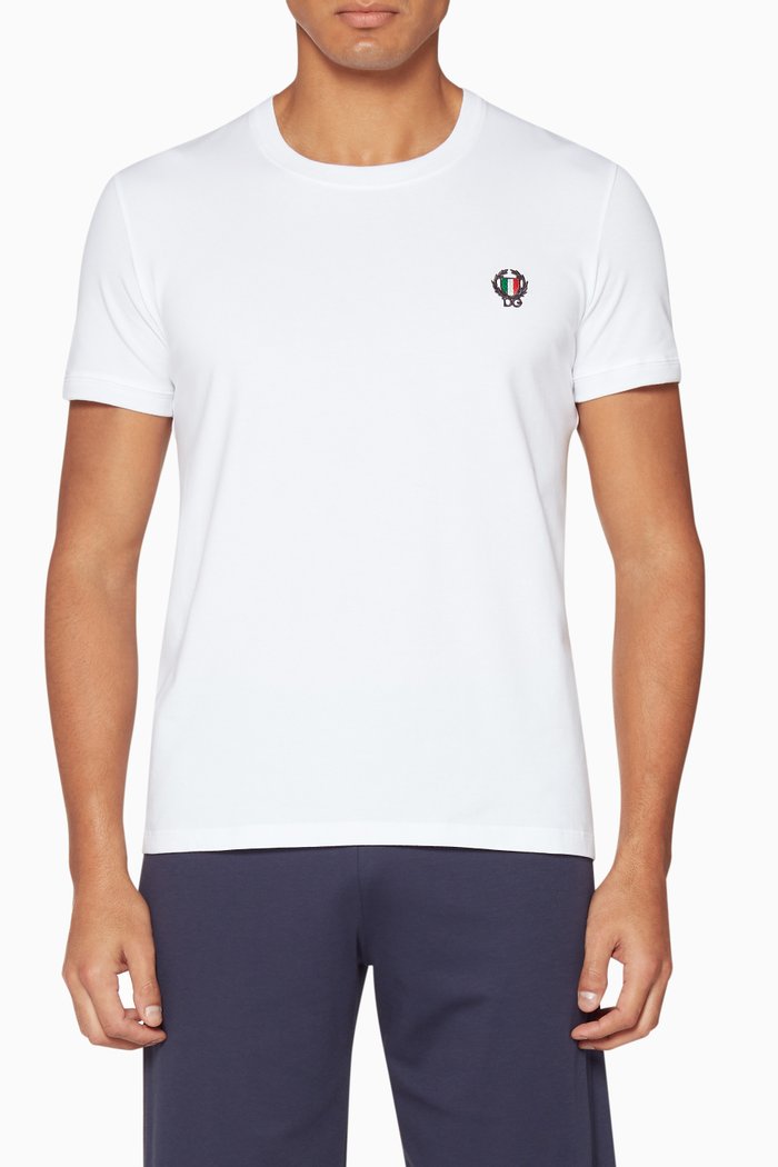 

White Crest Logo T-Shirt