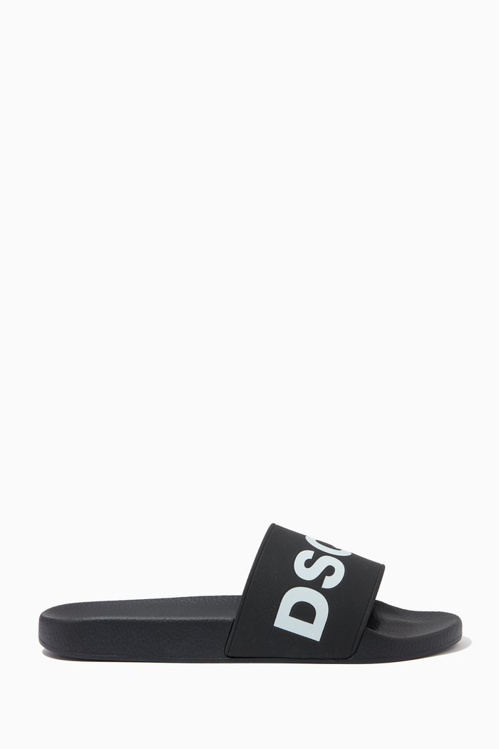 

Logo Slides in Rubber, Black