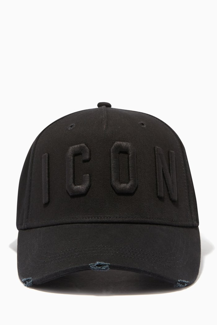 

Tonal Embroidered Cap, Black