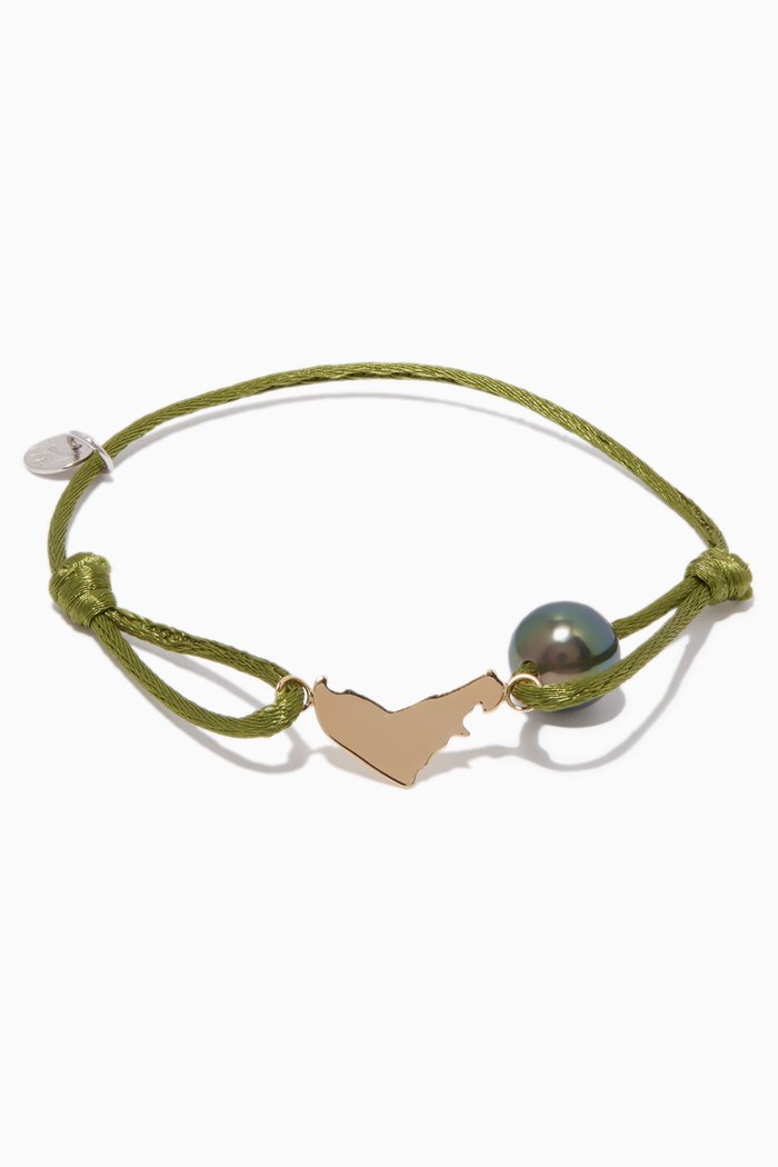 Yellow-Gold & Pearl Bracelet