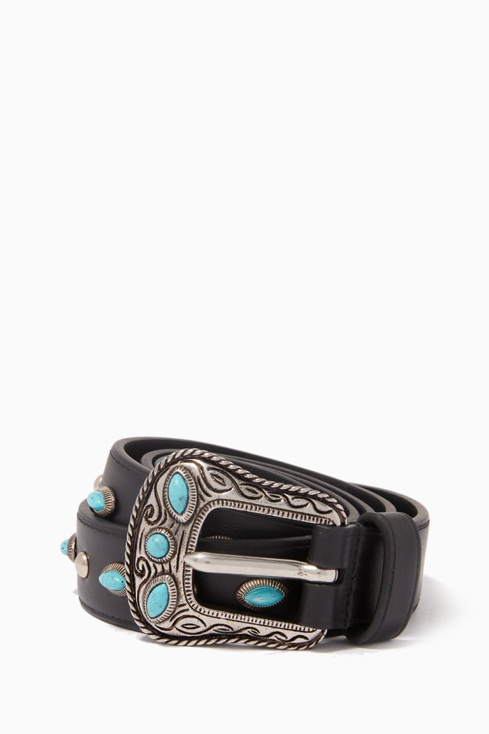 

Black Embellished Belt