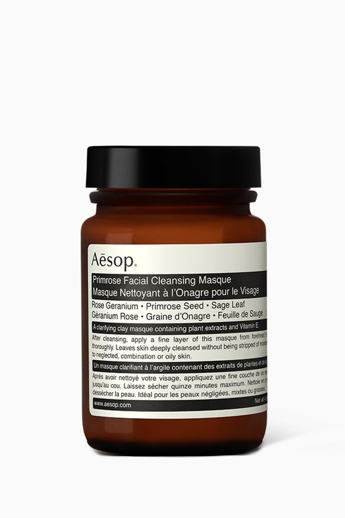 Primrose Facial Cleansing Masque, 120ml, Multicolour
