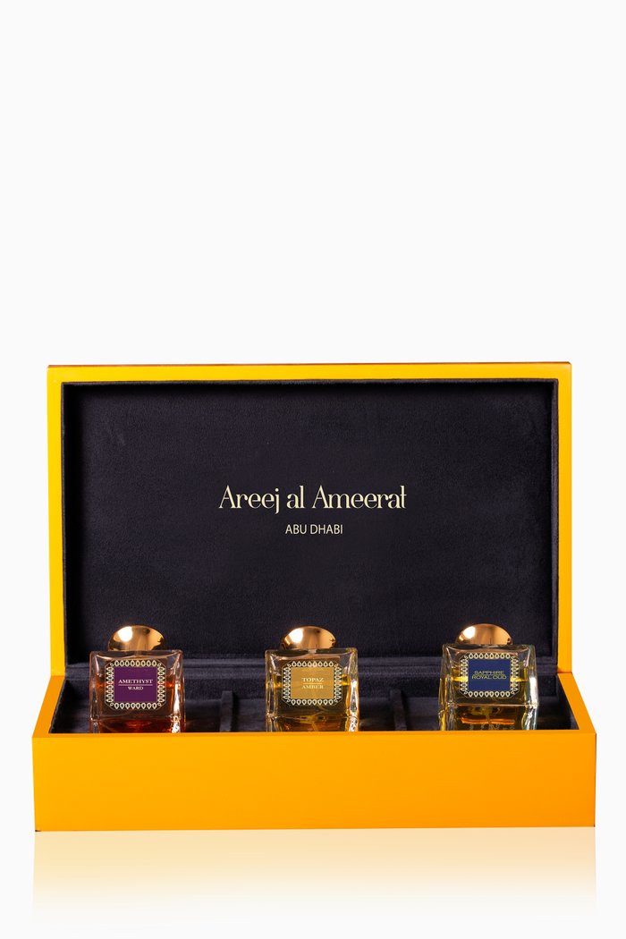 

Al Ameerat Jewels Collection Perfumes, Set of 3, Multicolour