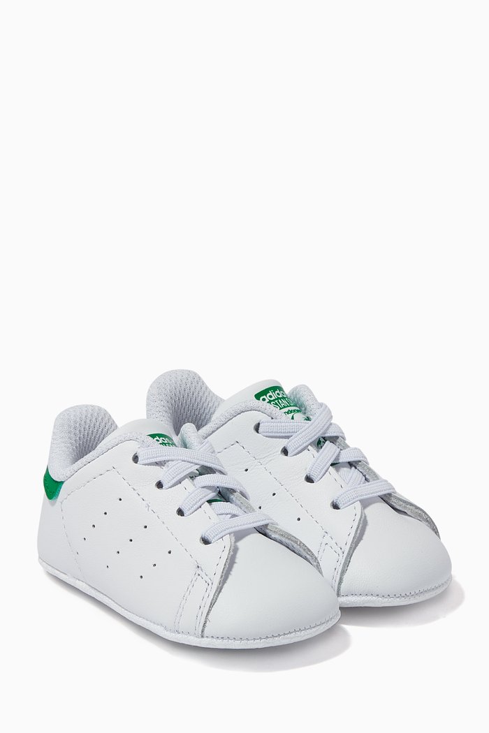 

Stan Smith Leather Sneakers, White