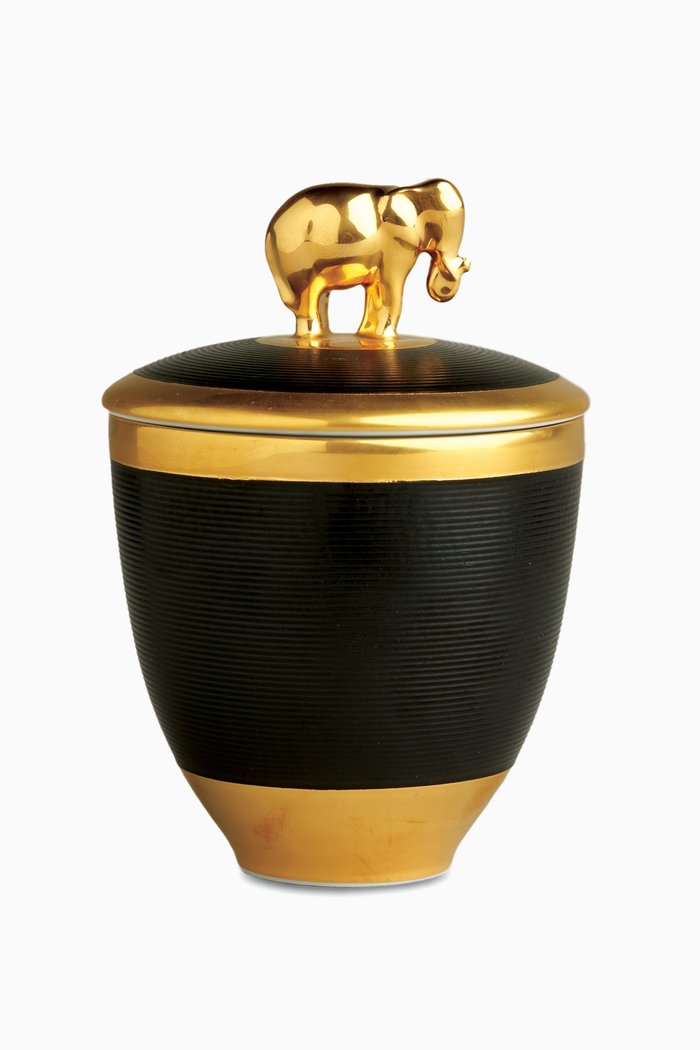 

Noir Elephant Candle, Multicolour
