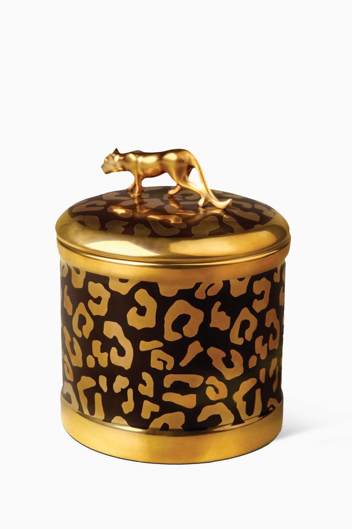 

Leopard Candle, Multicolour