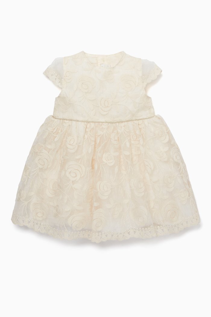 

Organza Lace Dress, Multicolour
