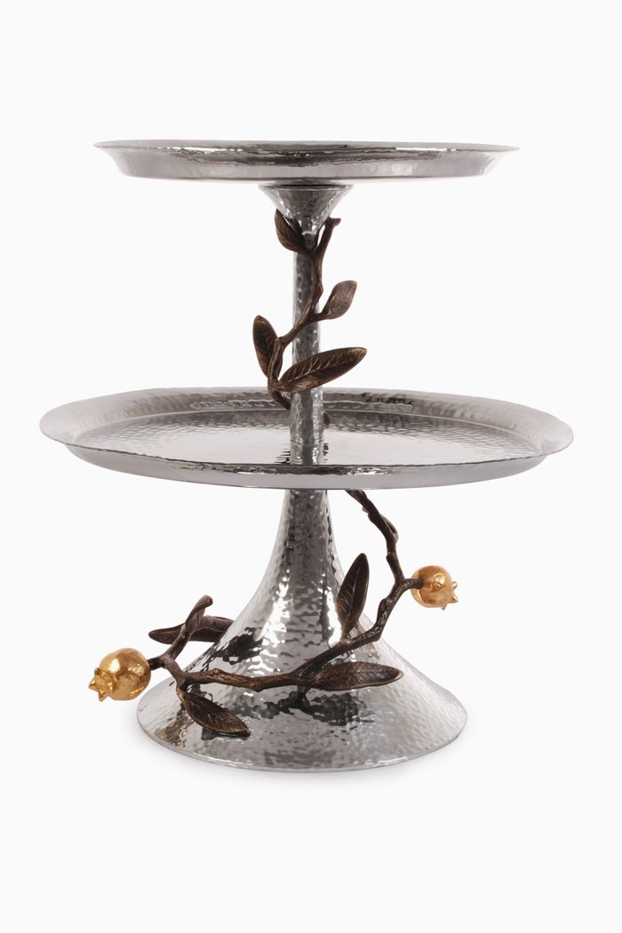 

Pomegranate 2-Tier Etagere, Multicolour