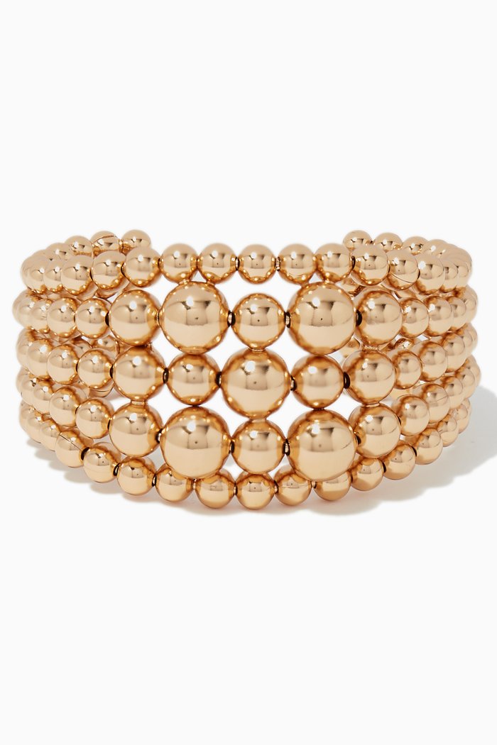 

Gold Multiperla Cuff