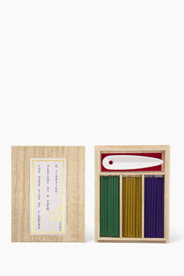 

Floraïku Mini Incense Sticks Set, Multicolour