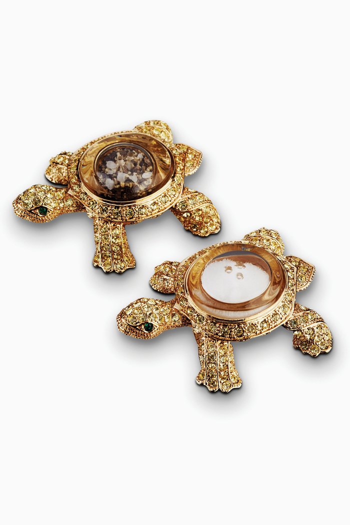 

Gold Turtle Salt & Pepper Shakers