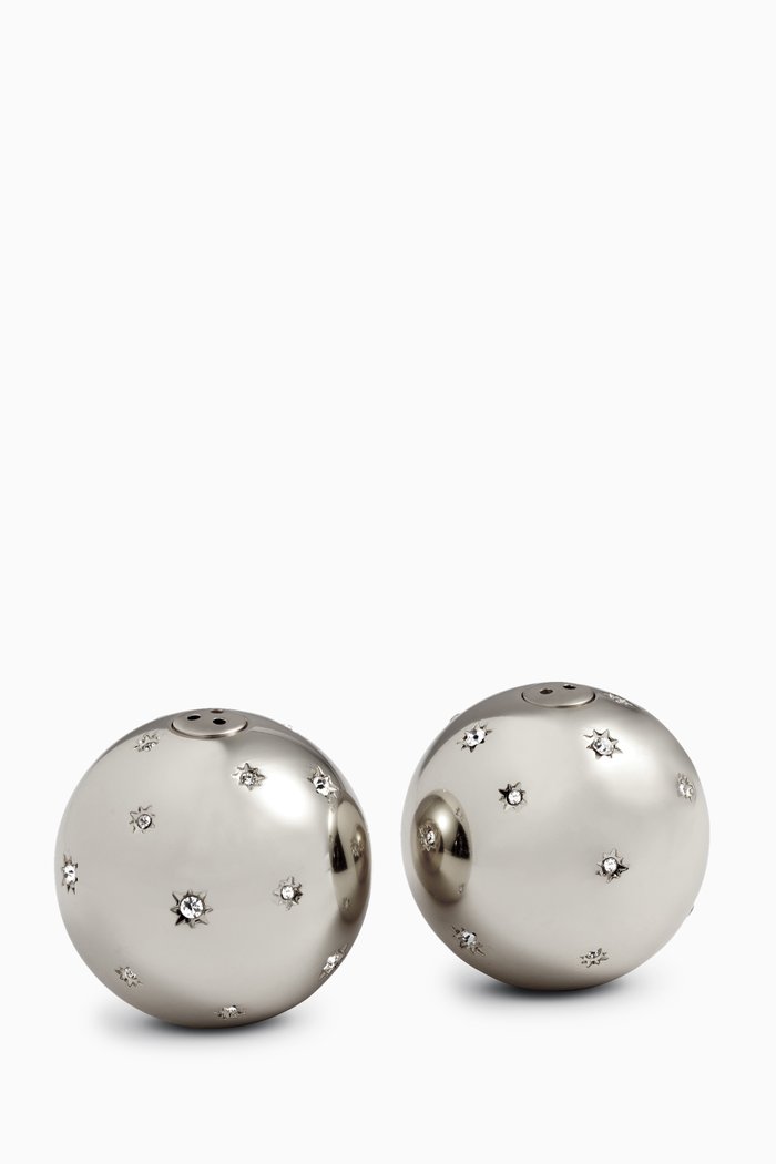 

Platinum Stars Salt & Pepper Shaker, Silver