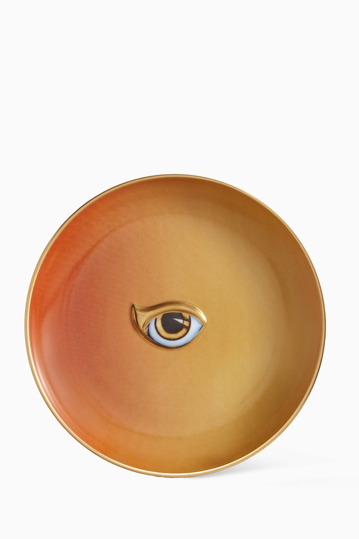 

Orange & Yellow Lito Plate, Multicolour