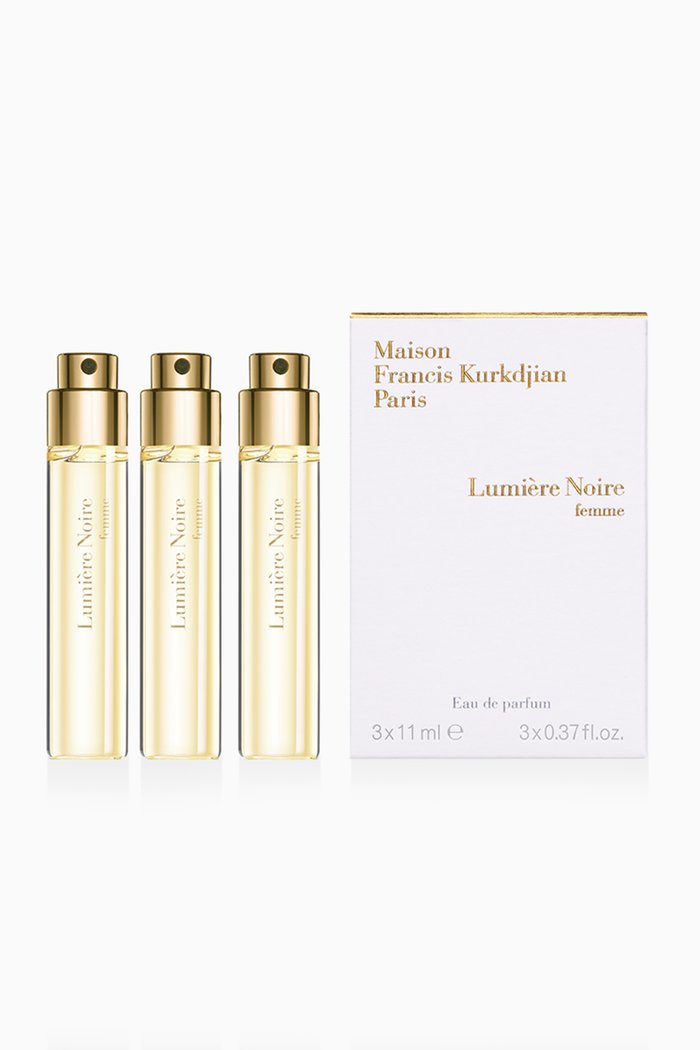

Lumière Noire Femme Eau de Parfum Refills, 3 x 11ml, Multicolour