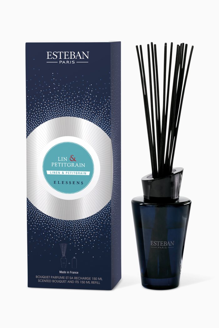 

Linen & Petitgrain Scented Bouquet, 150ml, Multicolour