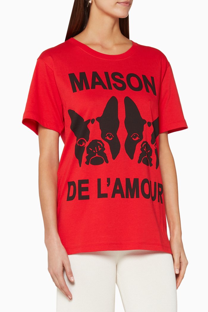 

Red Maison de l'Amour T-Shirt