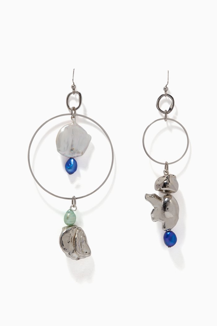

Silver Pelican Earrings