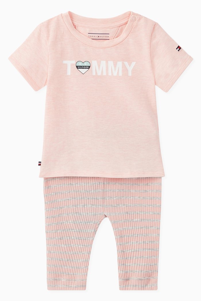 

T-Shirt & Leggings Gift Set, Pink