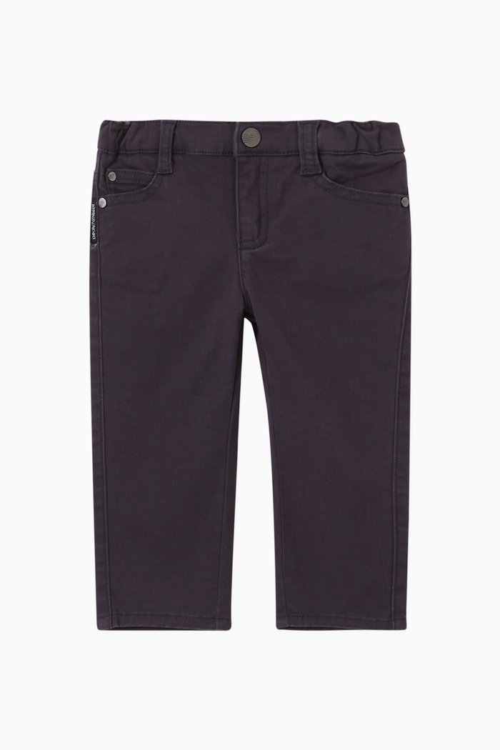 Classic Cotton Gabardine Jeans, Blue