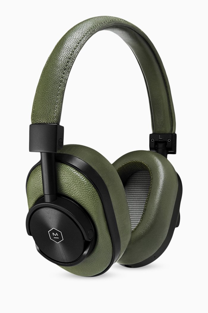 

Green MW60 Wireless Over-Ear Headphones