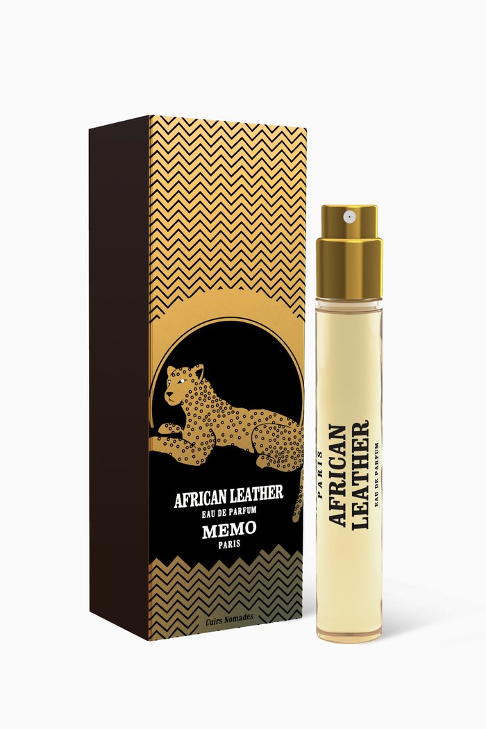 

African Leather Eau de Parfum Travel Spray Refill, 10ml, Colourless