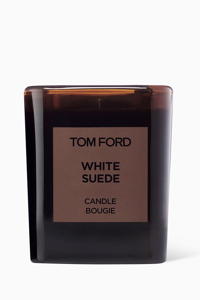 

White Suede Private Blend Candle, 621ml, Multicolour