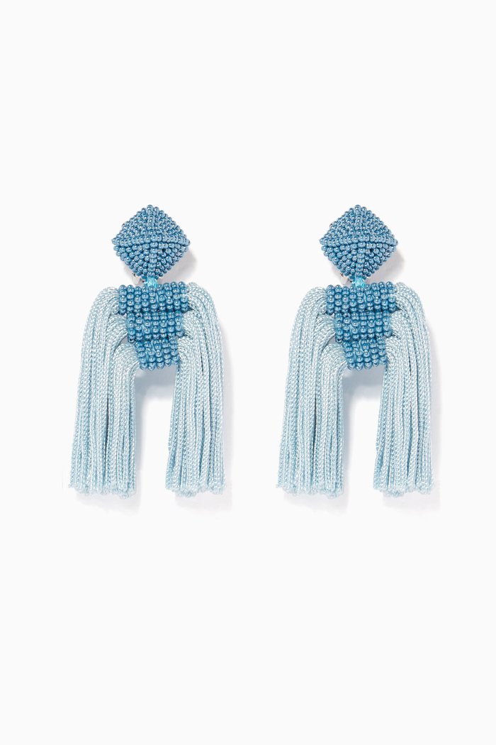 

Light-Blue Short Dupio Earrings