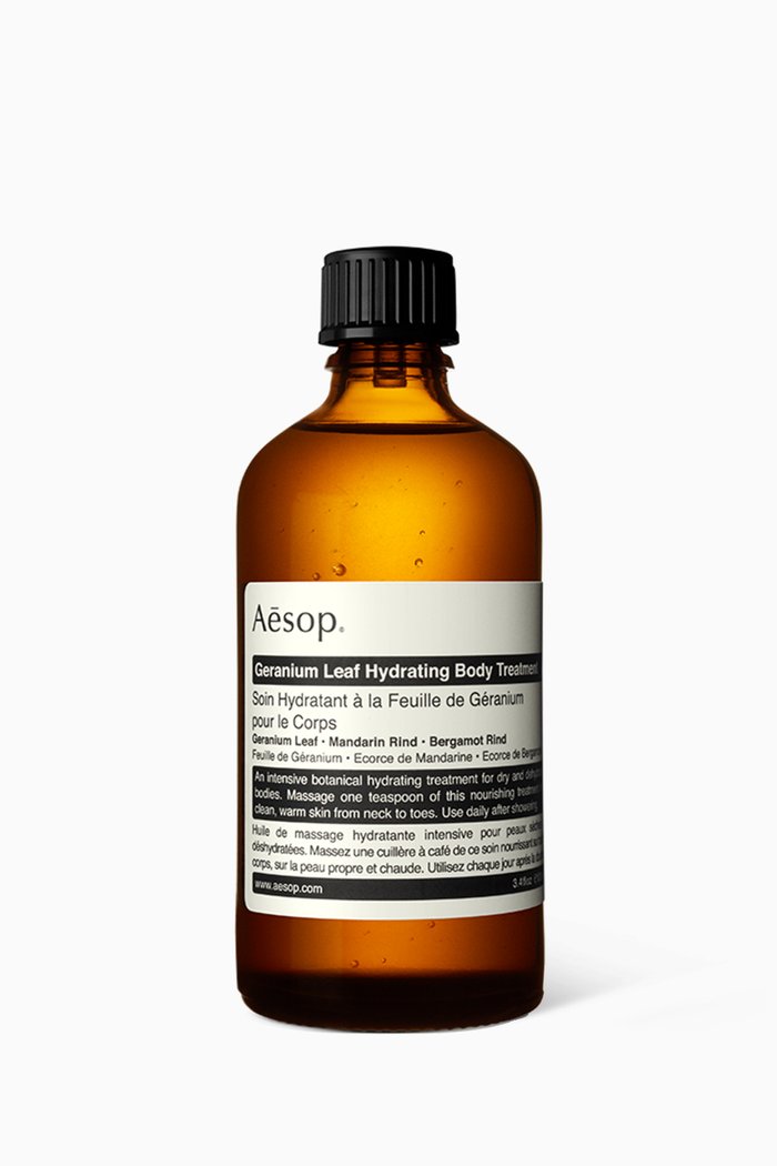 Geranium Leaf Hydrating Body Treatment, 100ml, Colourless