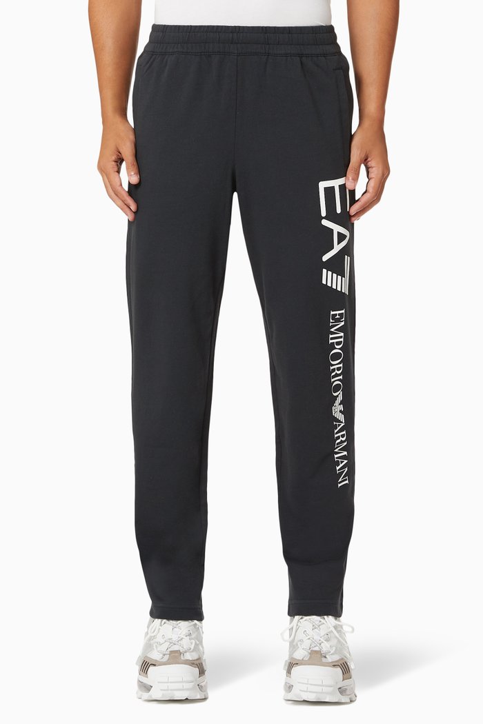 

EA7 Cotton Sweatpants, Blue