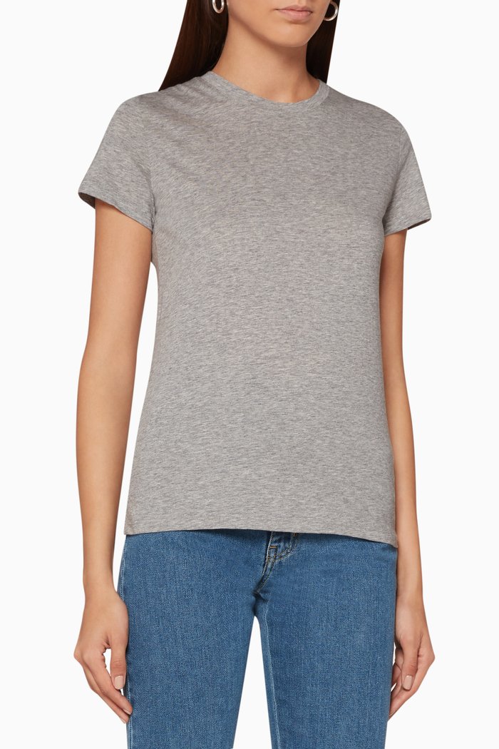 

Grey Cotton T-Shirt