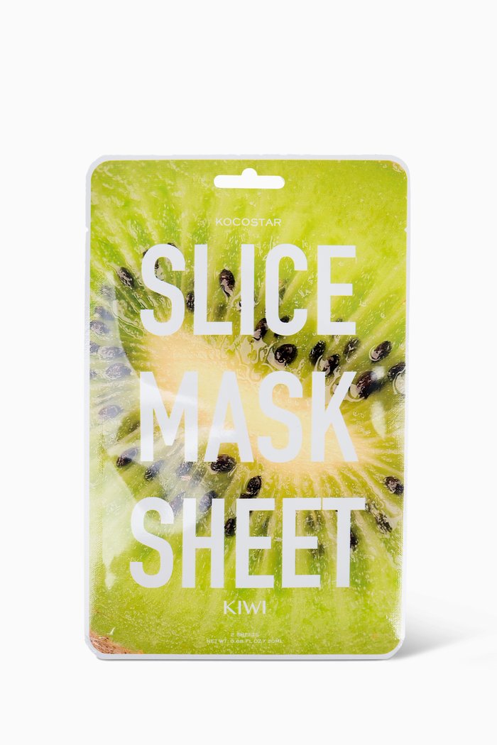 Kiwi Slice Mask Sheet, Multicolour