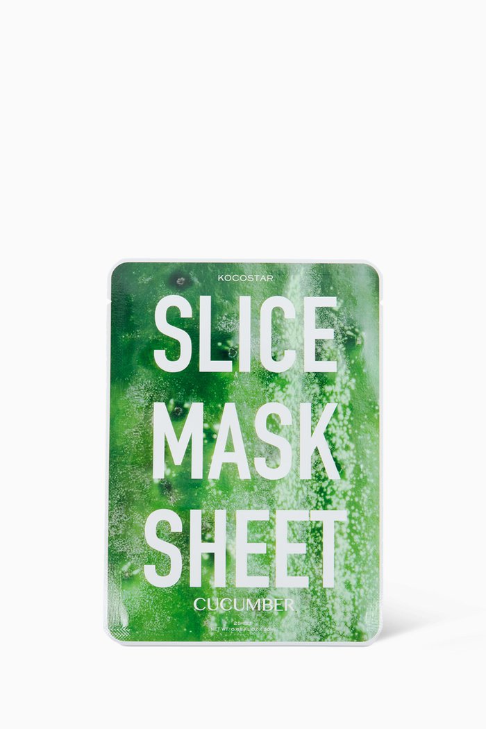 

Cucumber Slice Mask Sheet, Multicolour