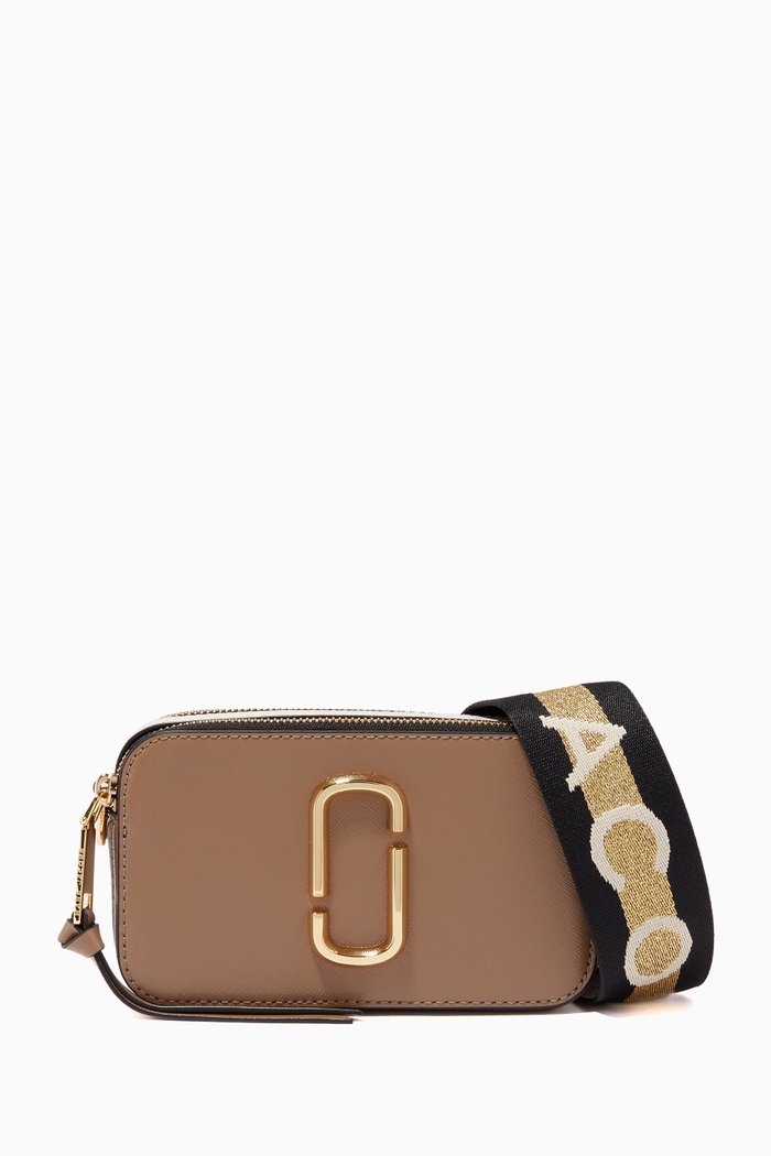 

Brown Small Snapshot Shoulder Bag, Grey