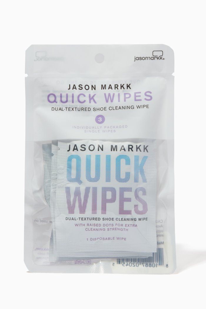 

Quick Sneaker Cleaning Wipes, Pack of 3, Multicolour
