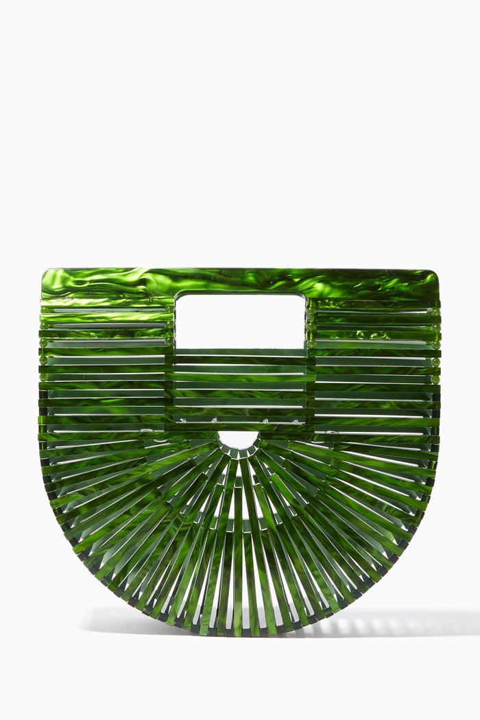 

Arc Mini Acrylic Bag, Green